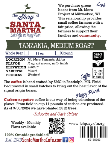 Tanzanian - Medium Roast